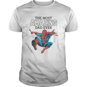 Spiderman The Most Amazing Dad Ever Shirt